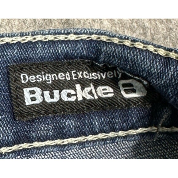 Buckle Salvage Mayhem Regular Bootcut Jeans Men’s 33L (35x33) Blue Denim READ - Picture 7 of 10